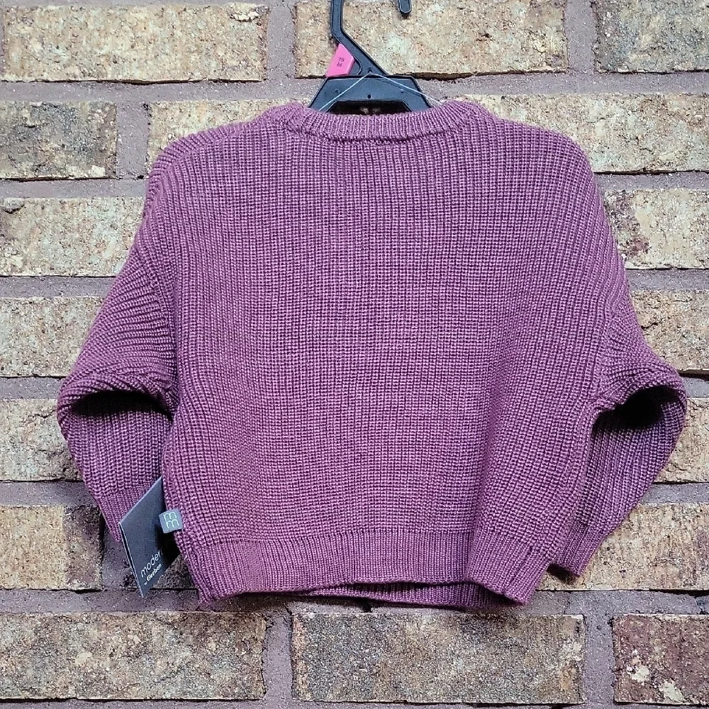 Gerber Modern Moments Love Purple Sweater Size 18 Months New With Tags